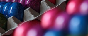 Foto: gefärbte Eier
